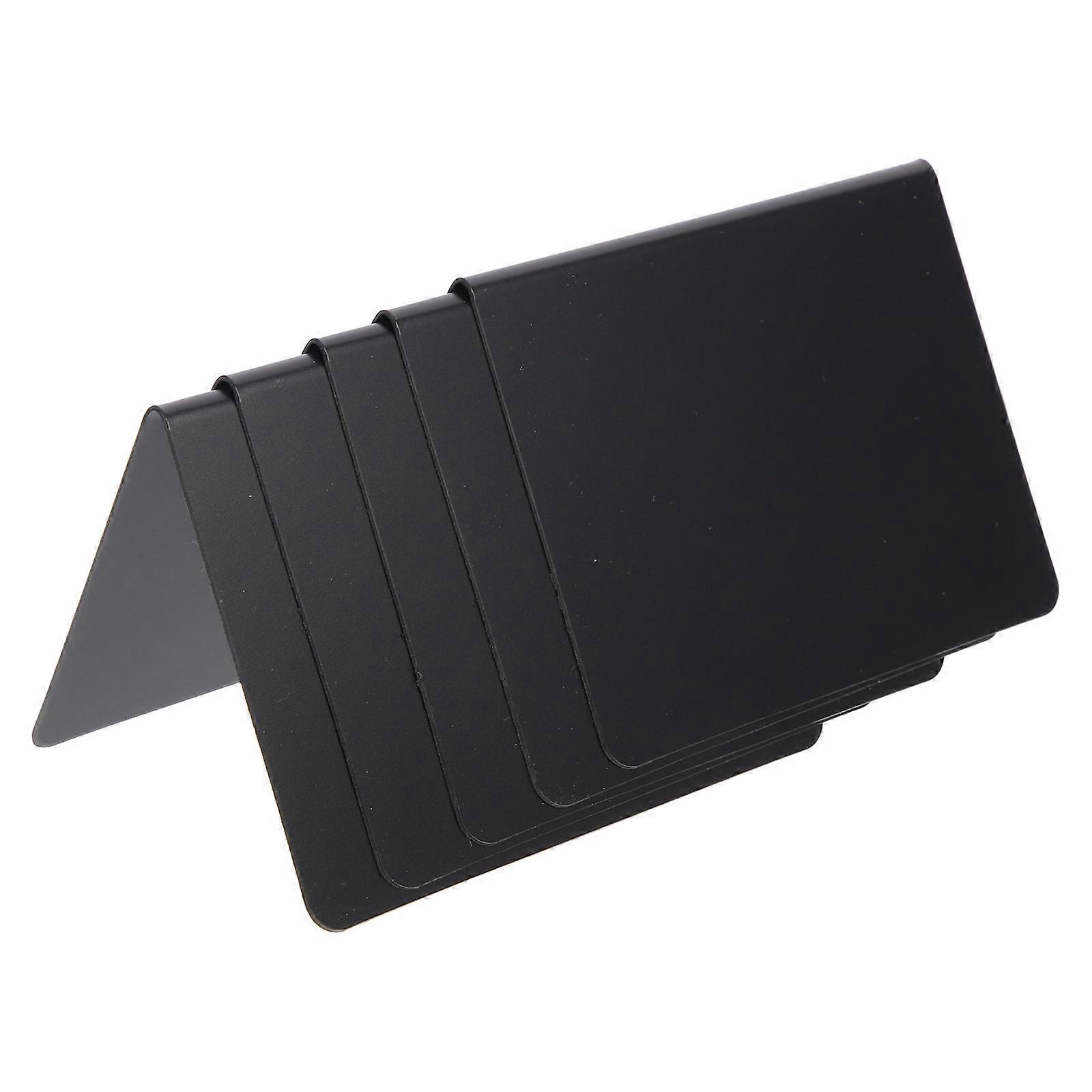 Desktop Chalkboard Sign 30 Pcs V-Shaped Acrylic Blackboards Ideal For Wedding And Birthday Party Message Display With Compact Design 3.93X2.75X2.52in