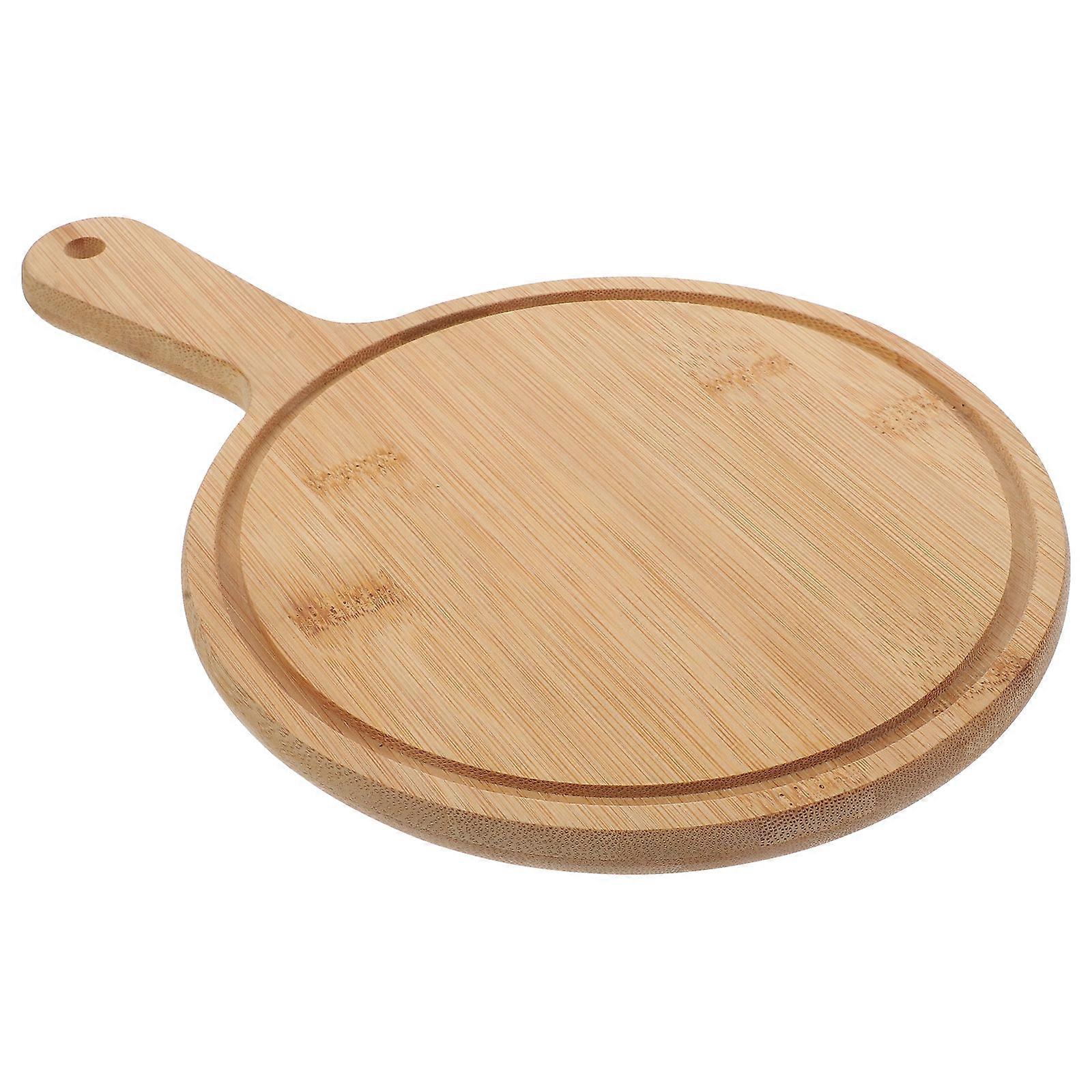 Pizza Cutting Board Round Cutting Board for Serving 2Pcs Portable Kitchen Use