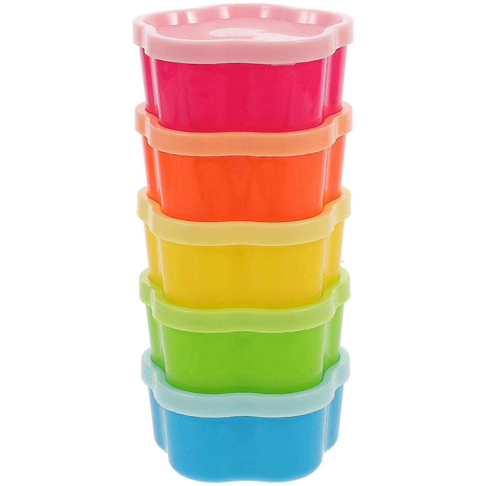 Plastic Salad Dressing Containers for Storage Use 20Pcs Plastic Boxes
