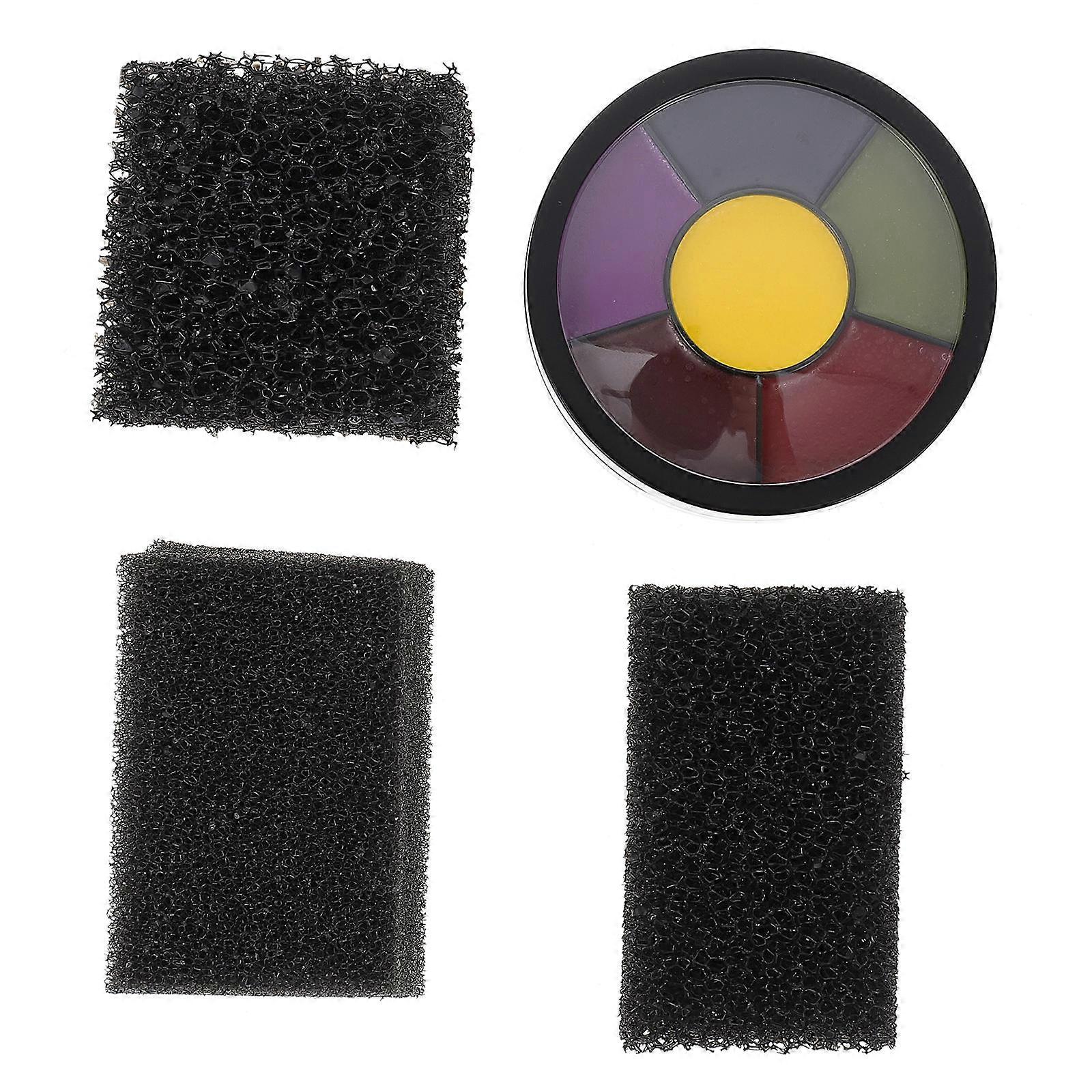 Polychromatic Gentle Face Body Paint for Halloween Masquerade 2Sets