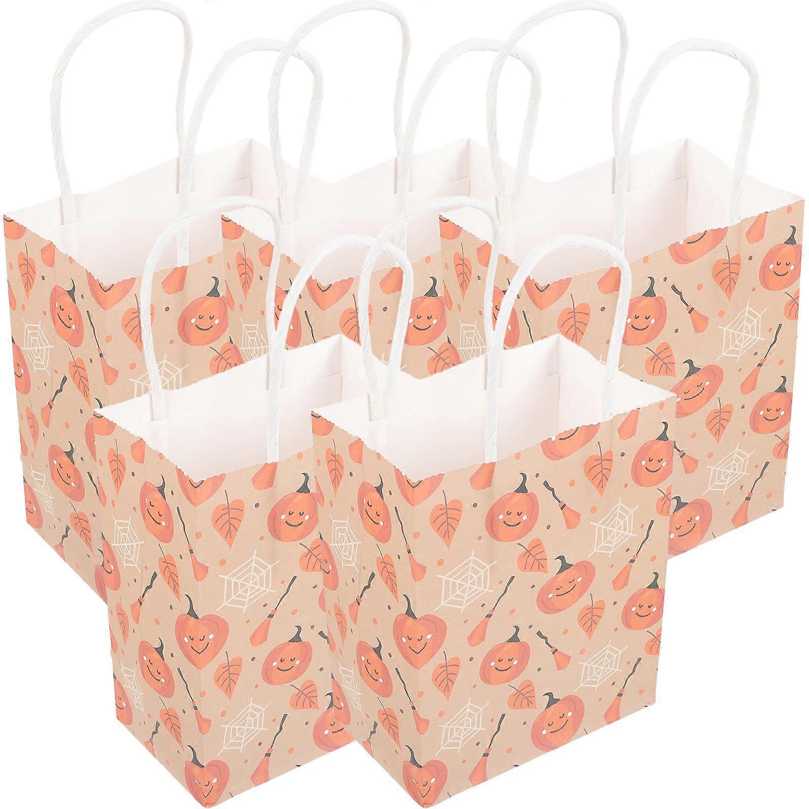 Halloween Candy Container 20 Pcs Gift Pouch Ideal For Gift Giving Rectangular Paper Storage Holder