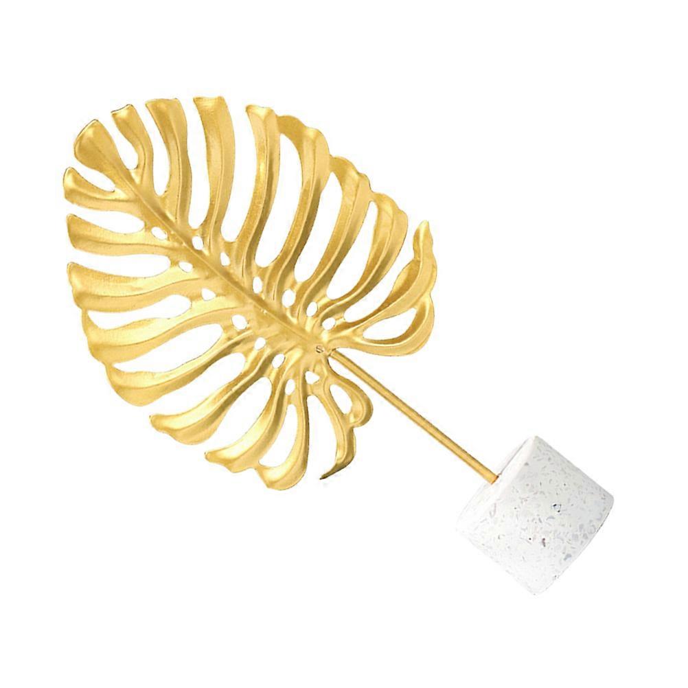 Sculpture Turtle Leaf Craft for Decoration 2Pcs Office Ornaments