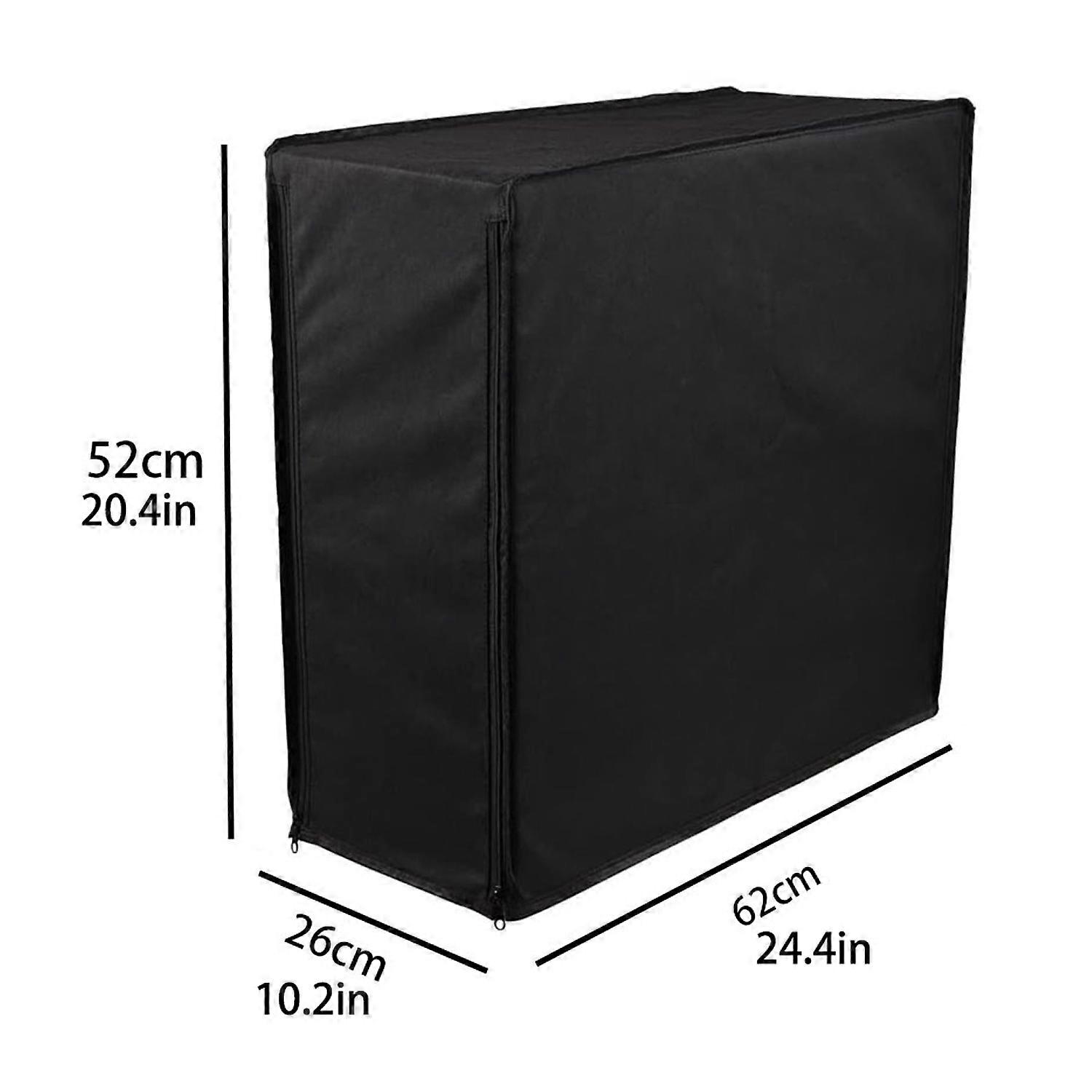 computer Dust Cover - Black Desktop Protector for Mid-Tower Computers, Durable & Stylish Computer Case Cover, Waterproof Cover