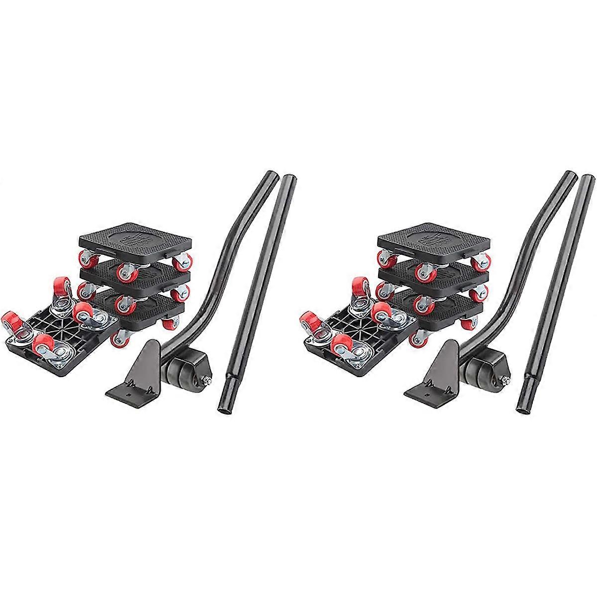 Furniture Moving Tool, 880 Lbs, with 4 Wheels and Portable Lift