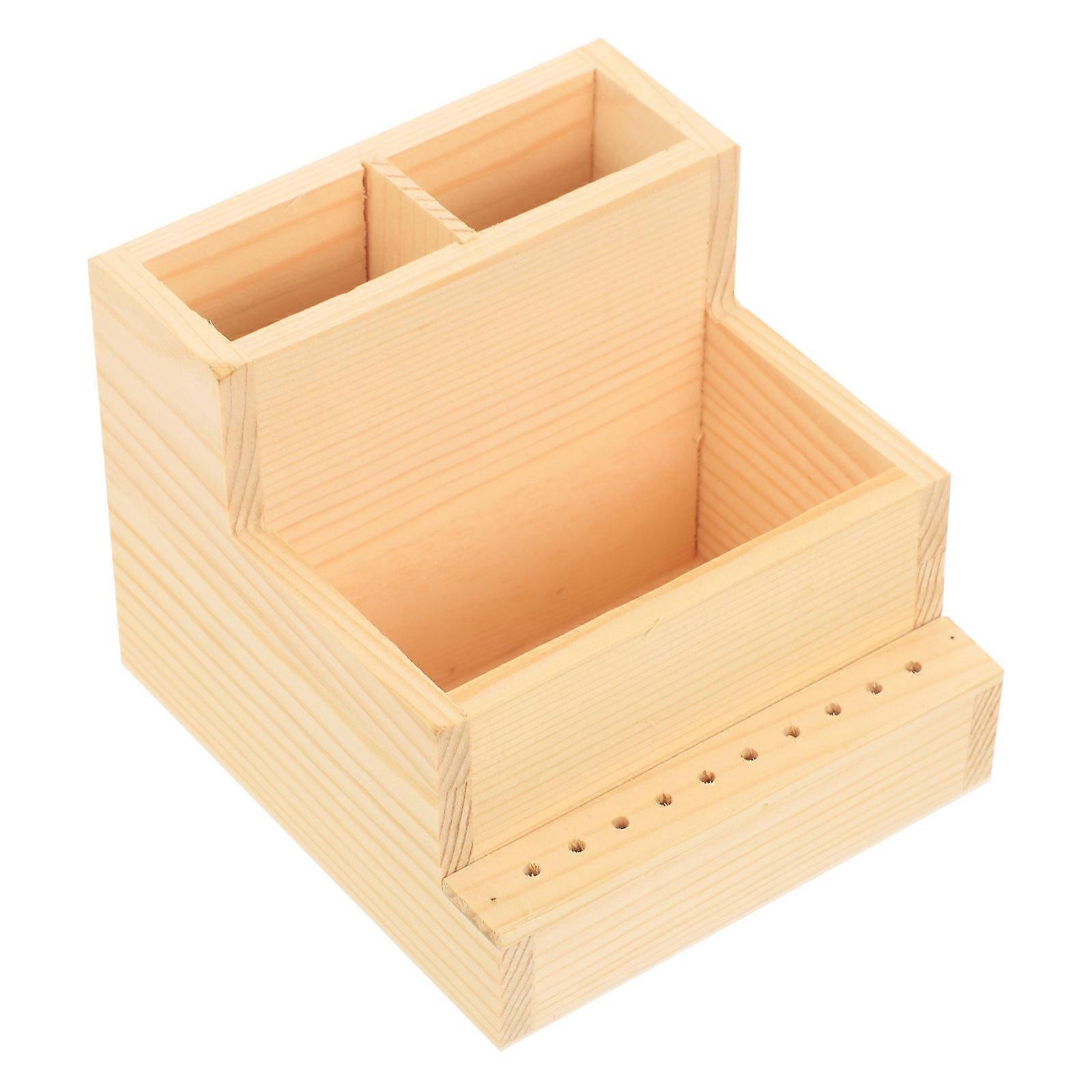 Nail Tool Storage Box Manicure Organizer for Desktop 5Pcs