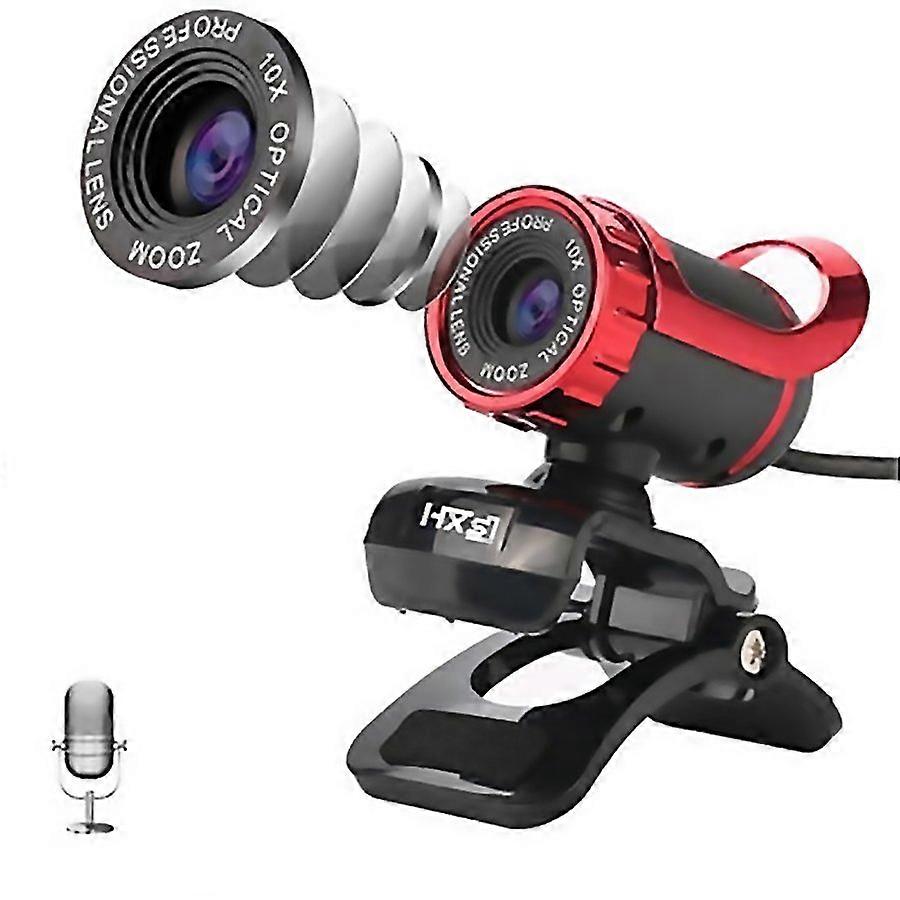 For Hxsj A859 480p Computer Network Course Camera Video Usb Camera Builtin Soundabsorbing Microphone