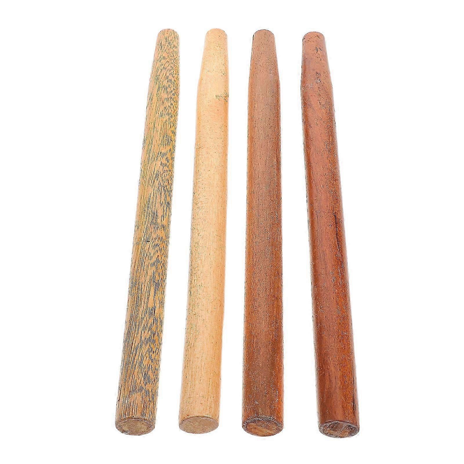 Universal långt skaft för trädgårdsredskap hackor jordbruksträ 4 st ersättning