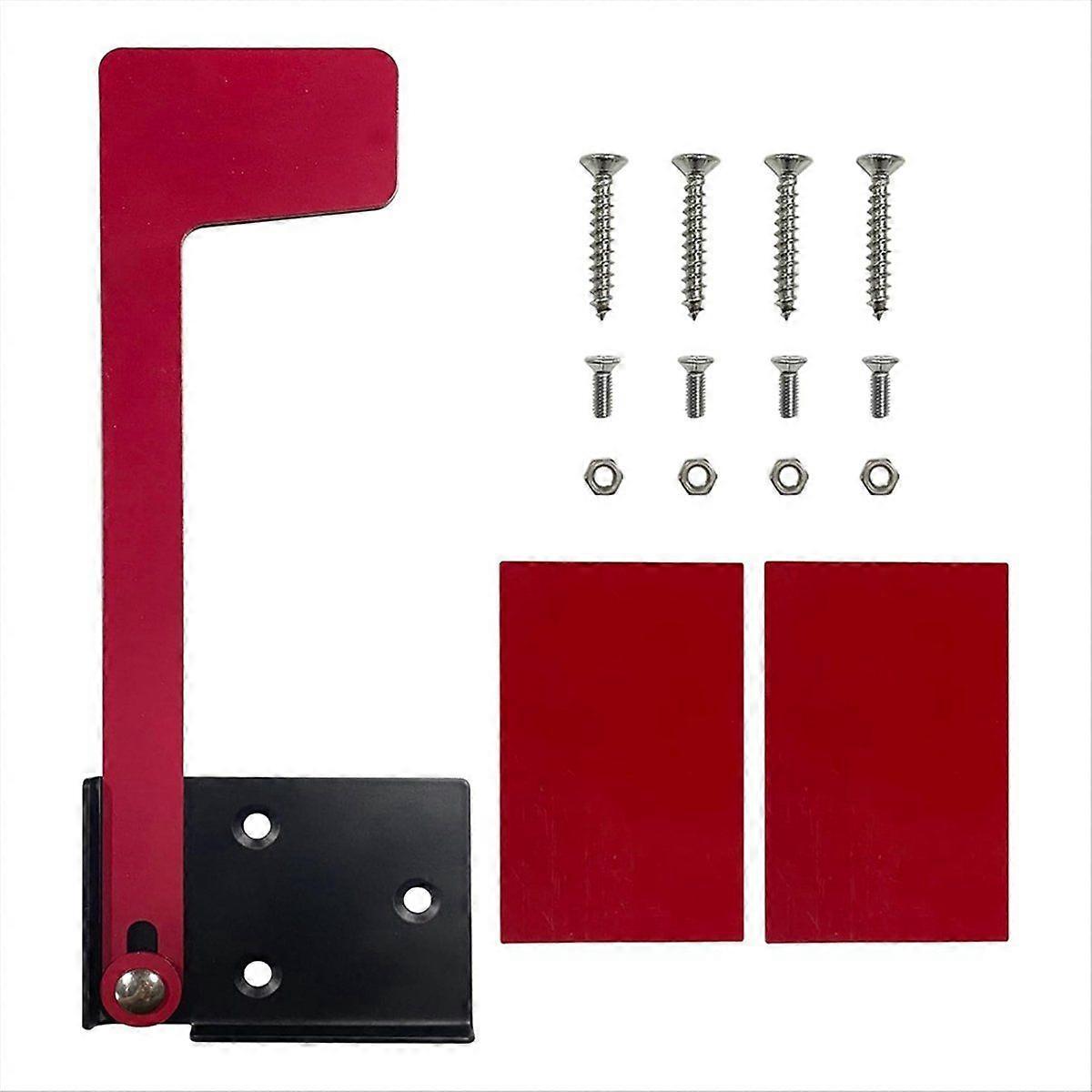 Mailbox Flag Replacement Kit, Red Plastic Mailbox Flag, Required