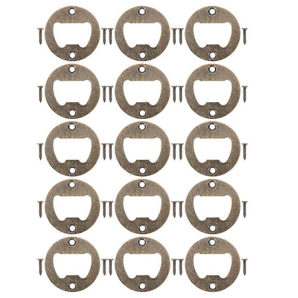 15Pcs Daily Use Bottle Insert DIY Openers Convenient Lid Openers with Screws Can Accessories