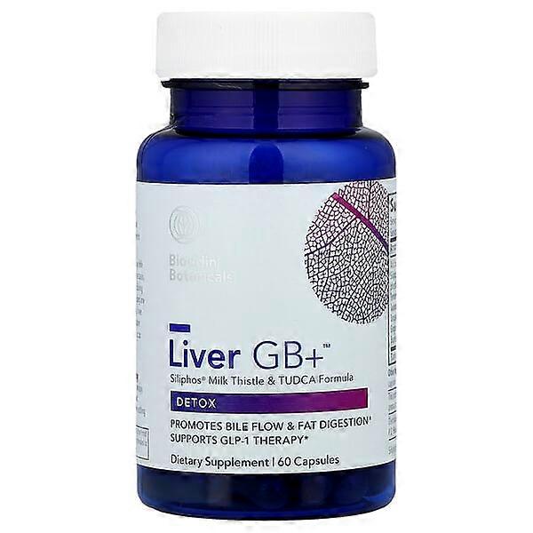Biocidin Botanicals, Liver GB+ÃÂ¢ÃÂÃÂ¢, Detox, 60 Capsules