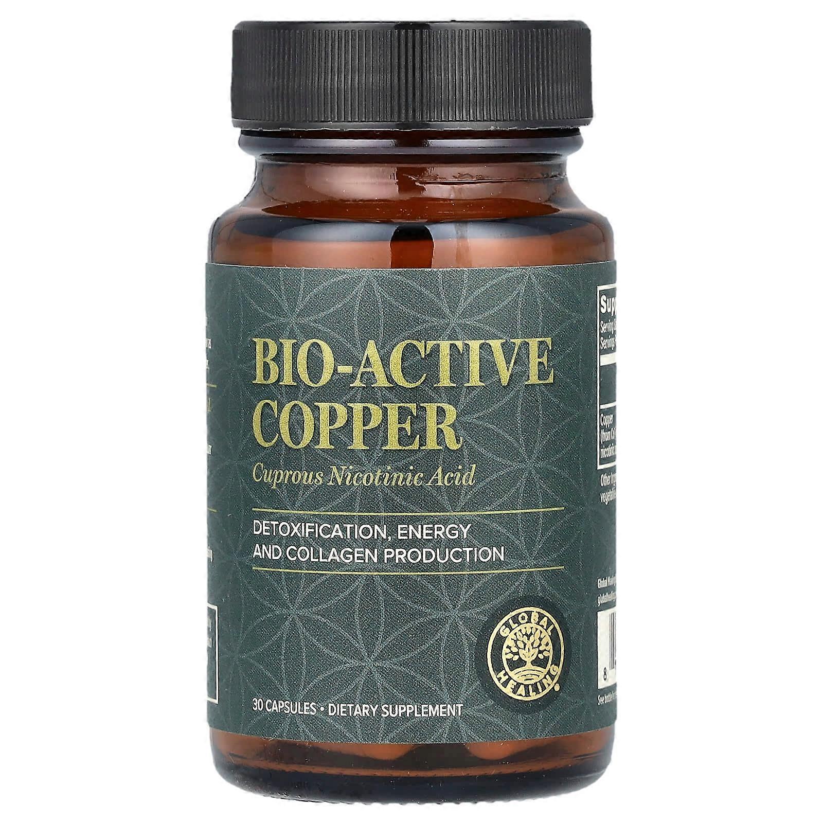 Bio-Active Copper, 30 Capsules