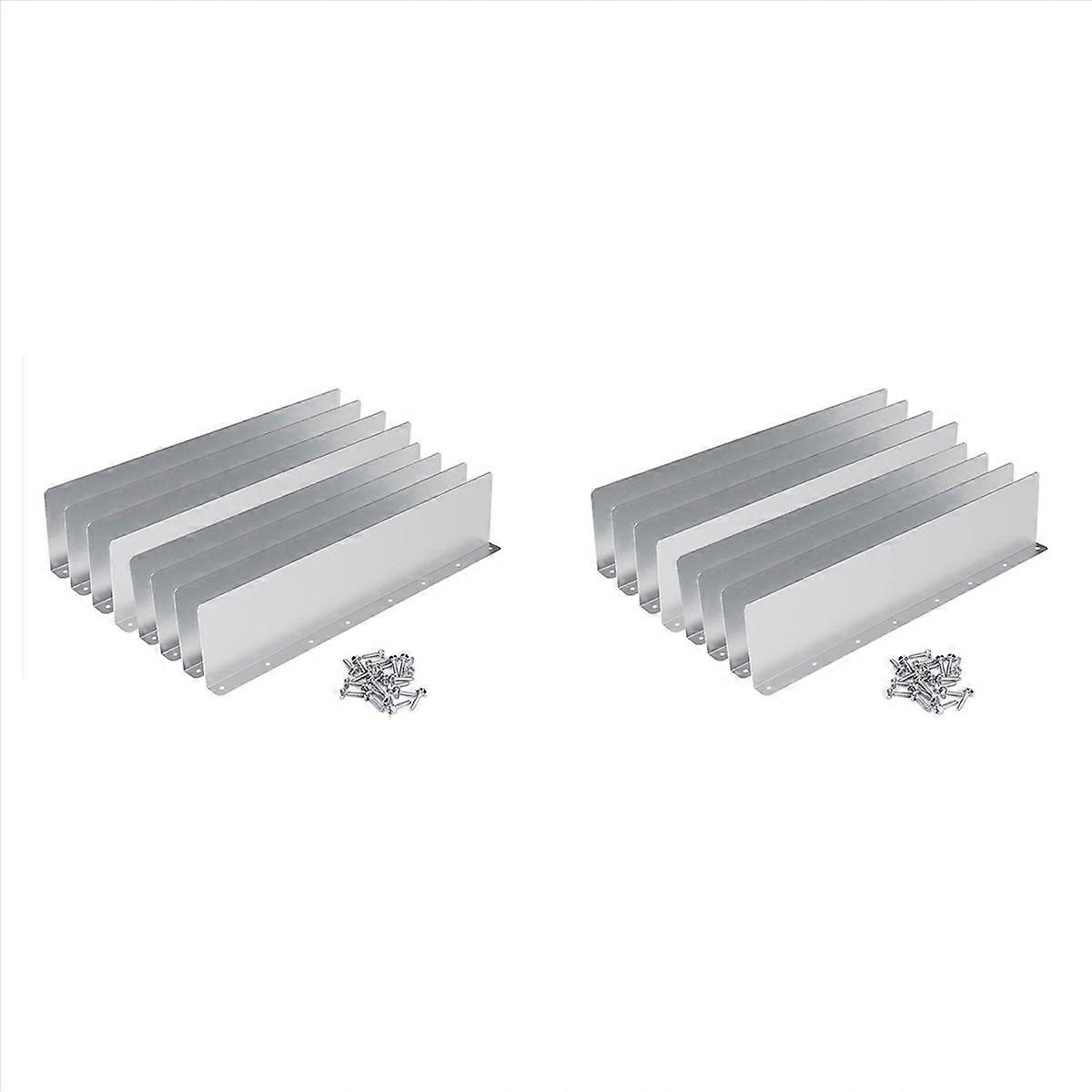 8Pcs Rain Gutter Gutter Splash Guards for House Roof Corner Diverter