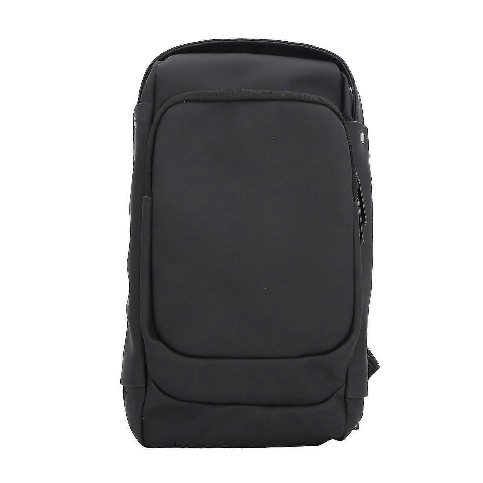 25-26 Game Console Shoulder Bag Breathable Portable Shockproof Adjustable Strap Console Chest Backpack for Steam Deck