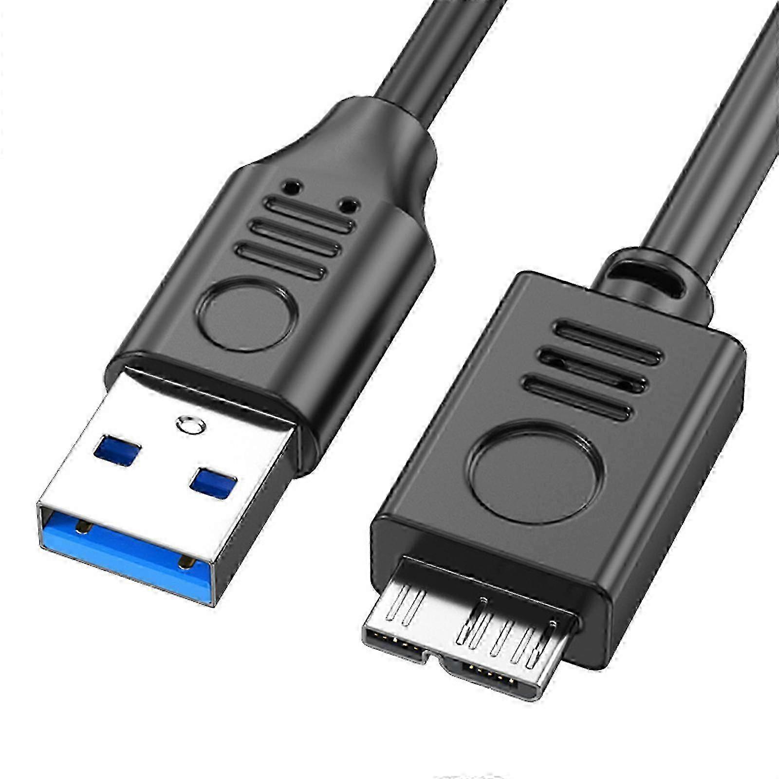 External Hard Drive Cable USB 3.0 A to B Cord 5Gbps Data Syncing Fast Charging Cord USB 3.0 Hard Drive Cable