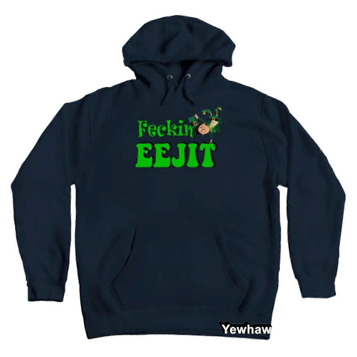 Funny Irish Feckin Eejit Hoodie