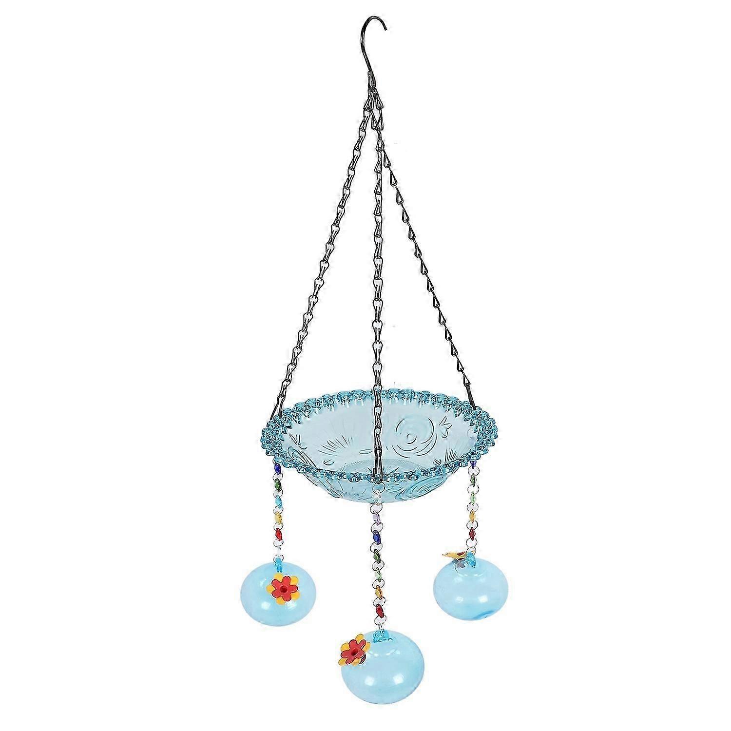 Hanging Birdbath Bird Feeder Multipurpose Innovative Lightweight Large Space Hanging Bird Bath for O