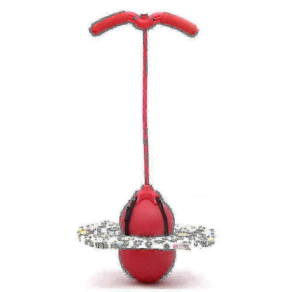 Pogo Jumping Ball Balance Board With Handle - Explosion Proof Exercise Bouncing Ball