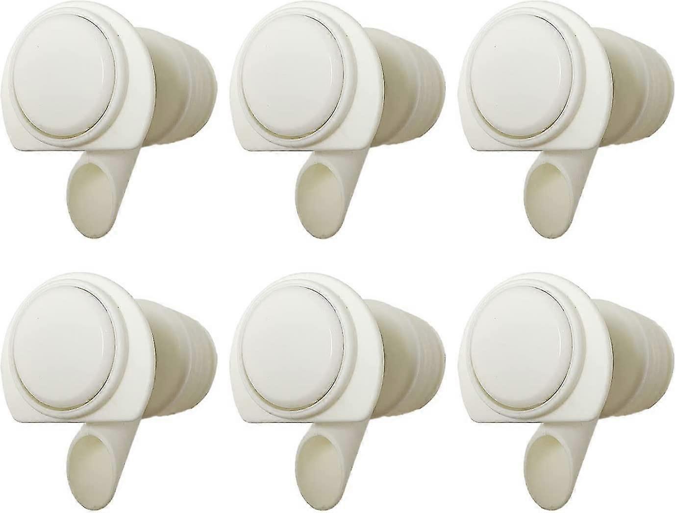 6pcs Robinet de refroidisseur d’eau, robinet de refroidisseur de robinet à bouton-poussoir de remplacement