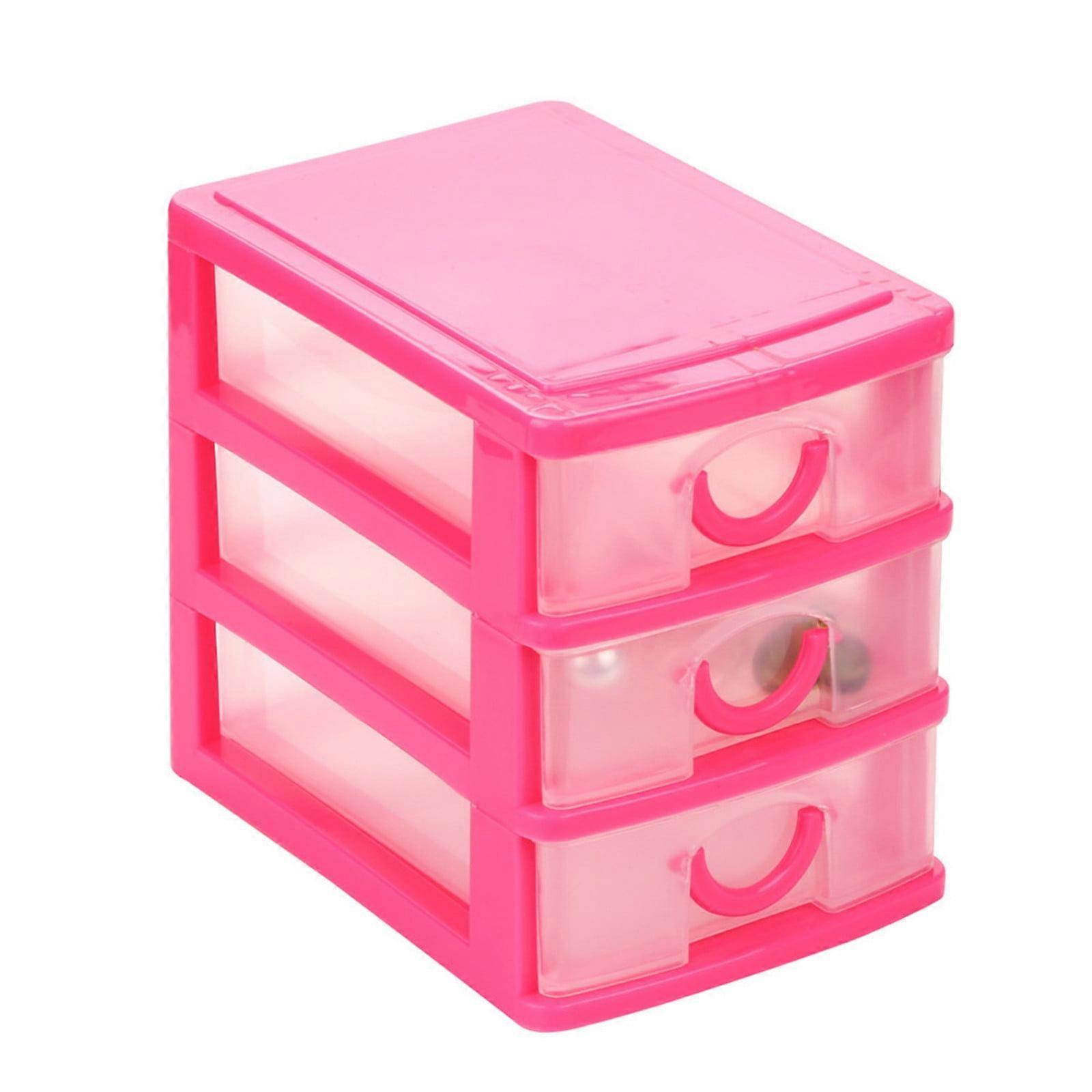 WQQZJJ Plastic Mini Desktop Drawer Sundries Case Small Objects Plastic Storage Bins Clearance!