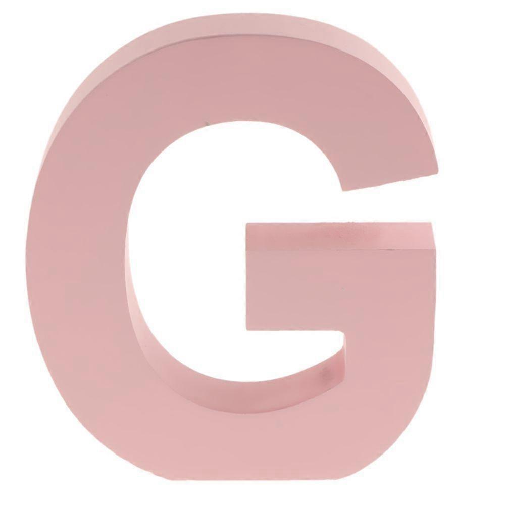 Float letters wooden rose letters numbers door alphabet letter address spells g