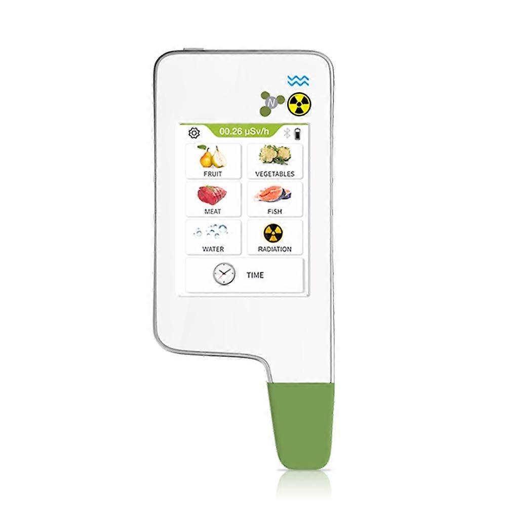 Greentest Eco 6 Portable Food Safety Tester Nitrate Water Radiation Detector with Bluetooth APP and High Sensitivity Touch Screen