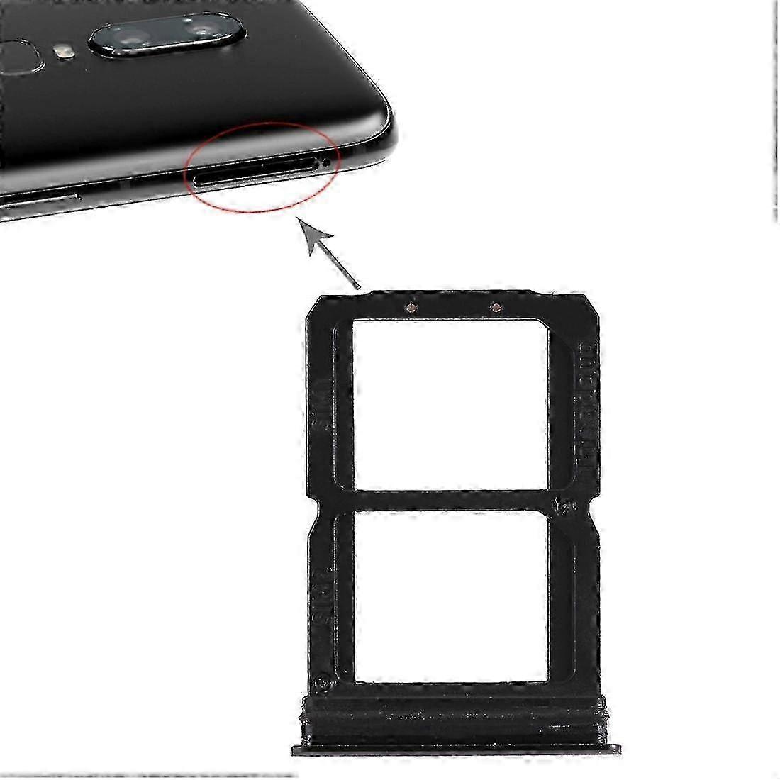 Double SIM Card Tray for OnePlus 6