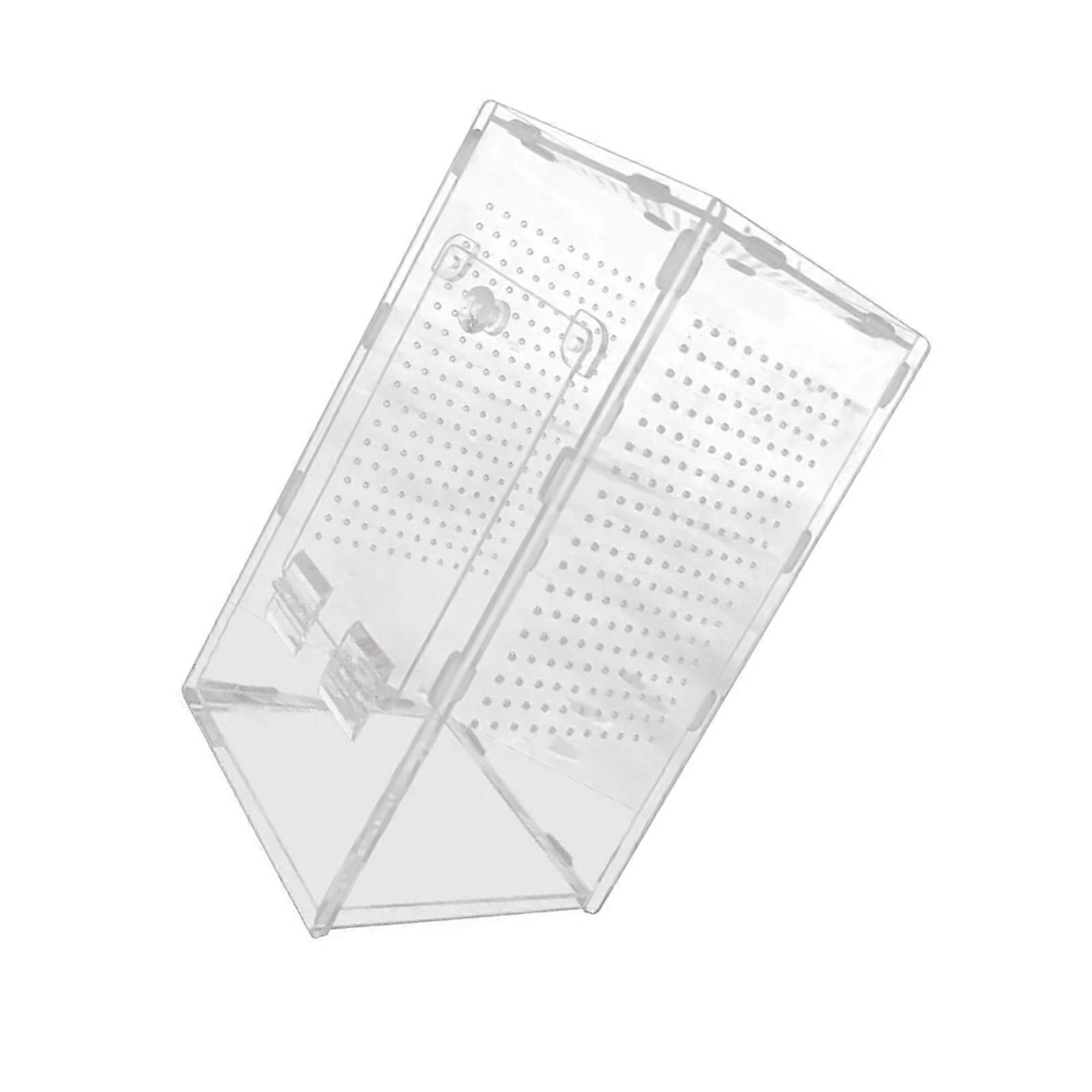 Clear Acrylic Habitat Pen For Lizards Anchorite Crustaceans Tool Complimentary Assembly Secure Locking Structure Multicolor