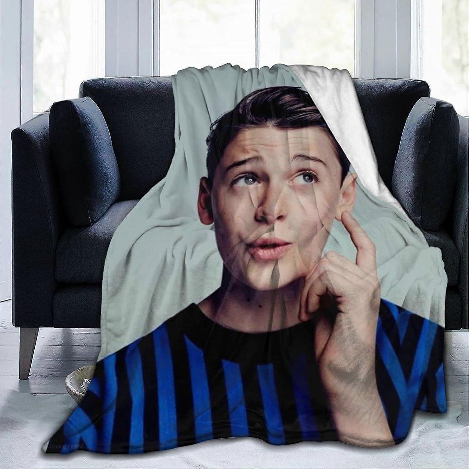 Flannel Blanket Noah Boy Schnapp Bedding Fleece Blanket Soft Thow Blankets Air Conditioning Blanket For Sofa Couch Livin-asdfg220