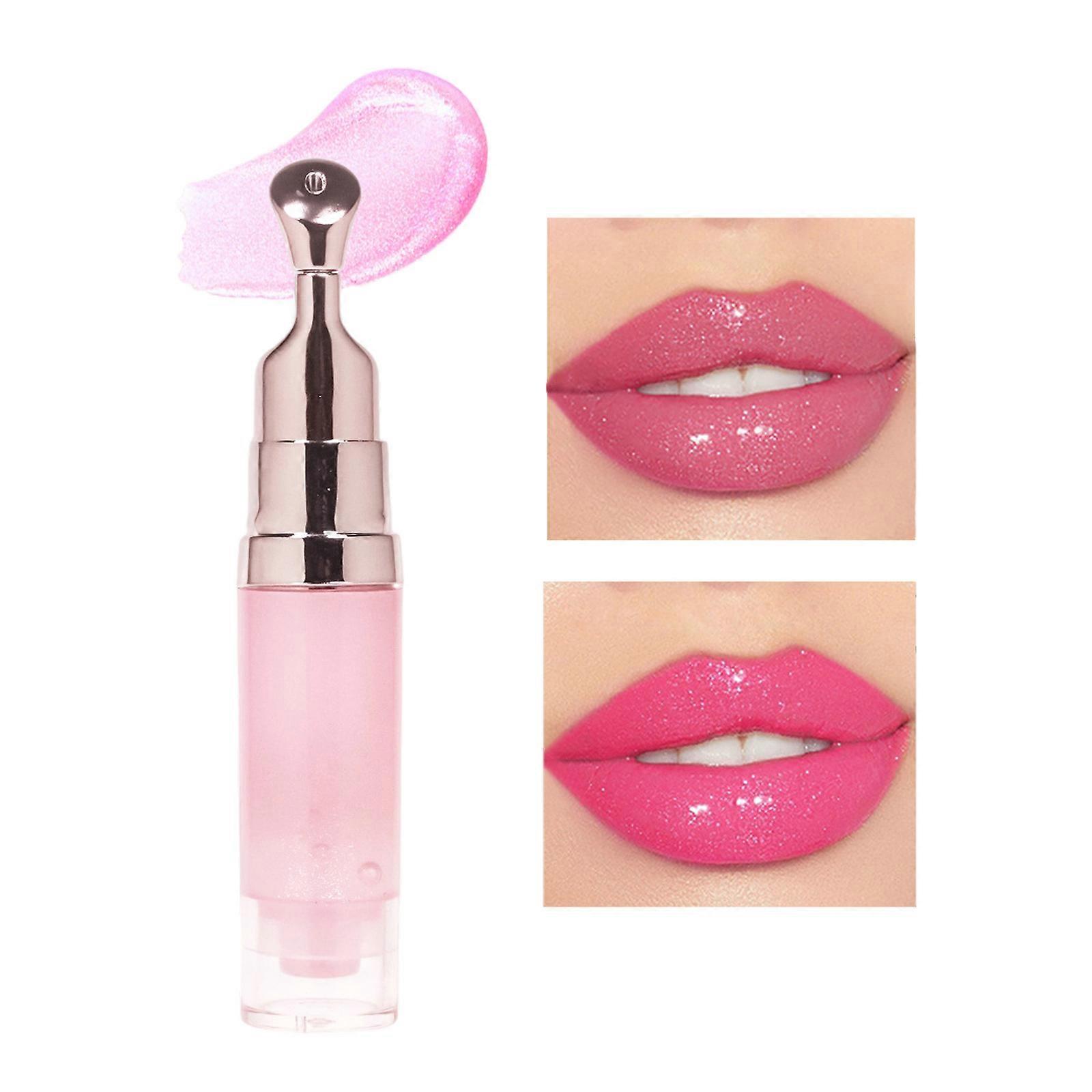 Portable Lip Revitalizing Essences Oil Deep Nourishment Formula Light Feel No Residues Perfect For Business Trips And Long Haul Flights Multicolor