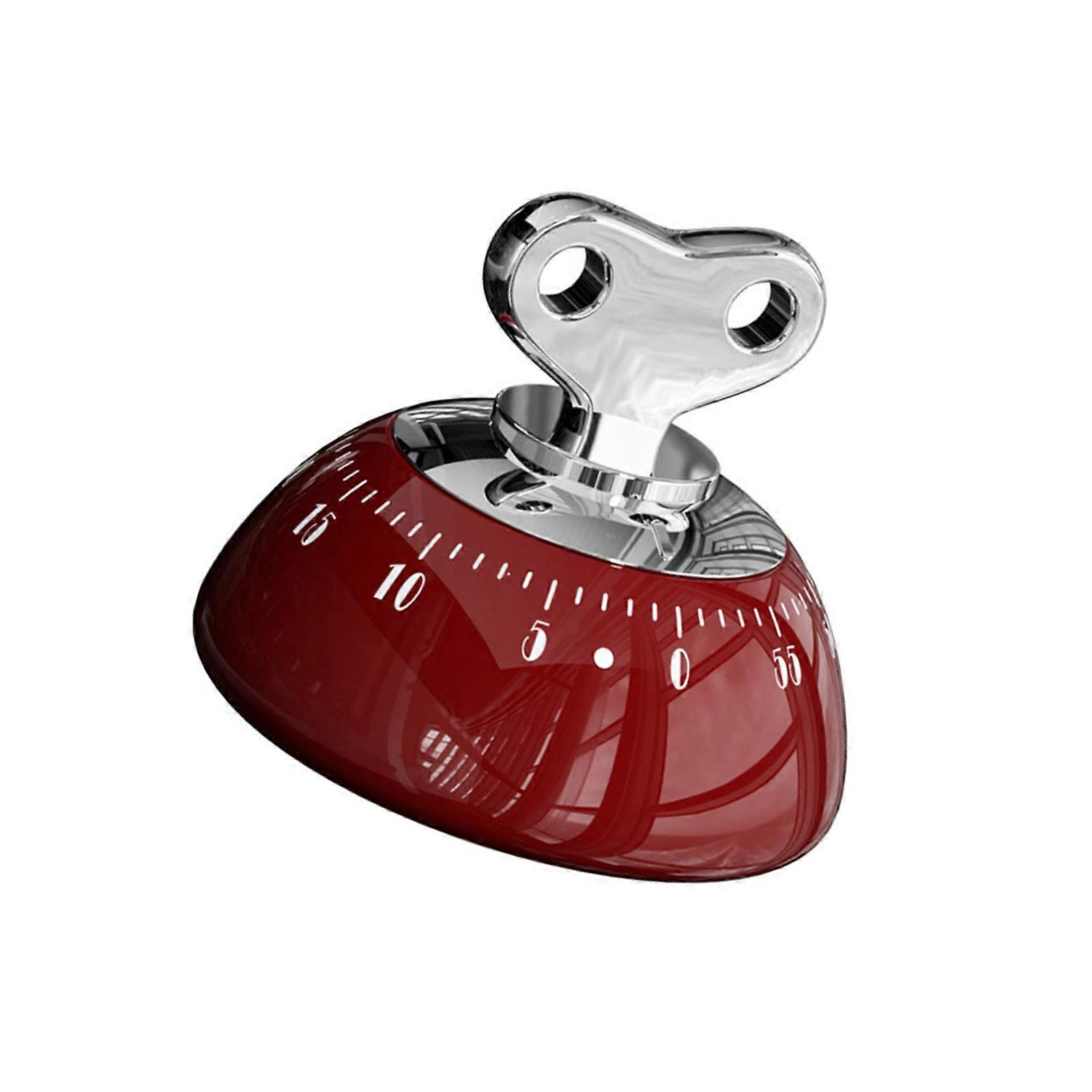 Magnetic Countdowns Alarm Clock Kitchen Timer Time Management Tool For Cooking Students Athletes Professionals  Red