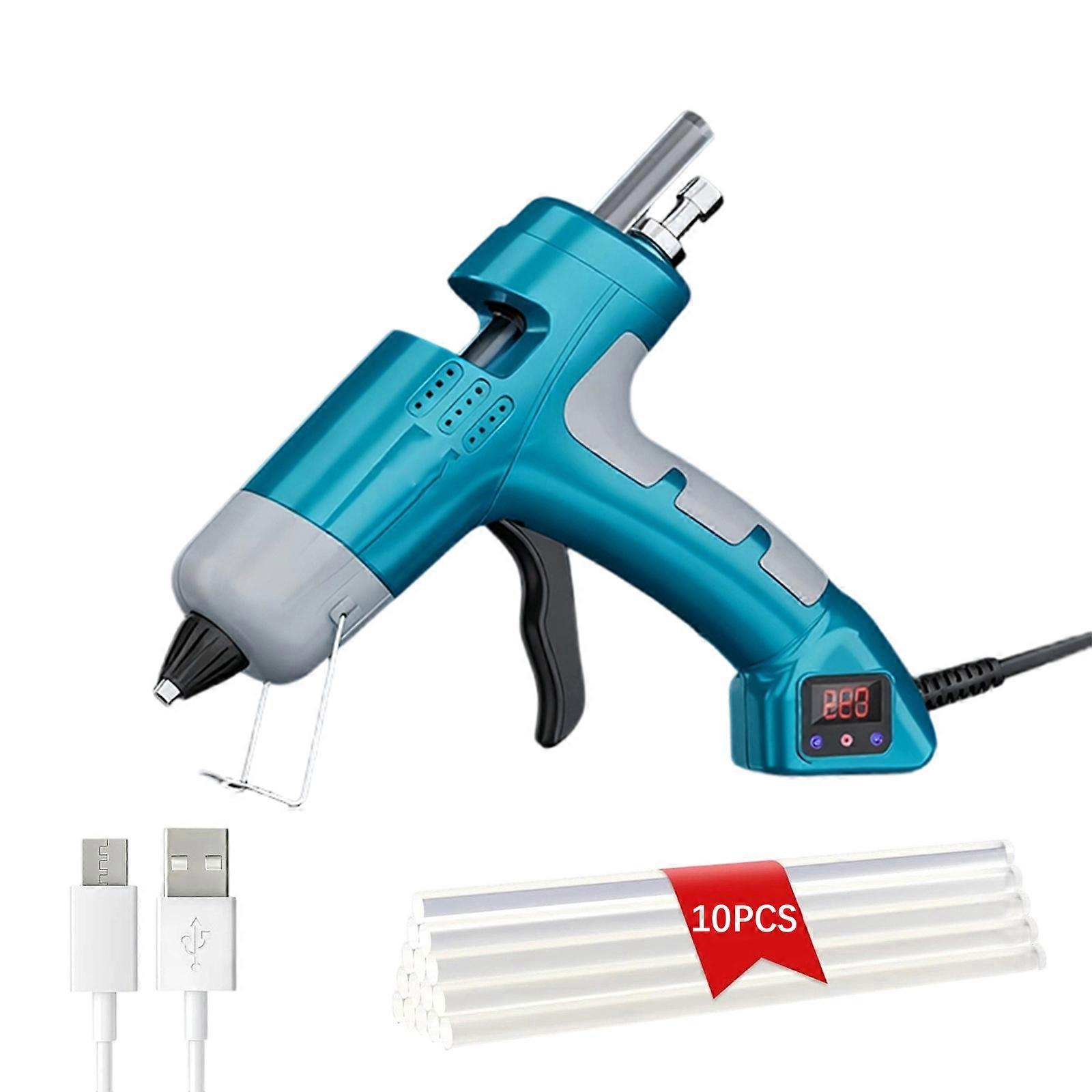 High Performances Hot Glues Guns Quick Heating Mechanism Metal Precise Tip Crafting Essential Precise Flow Control Multicolor