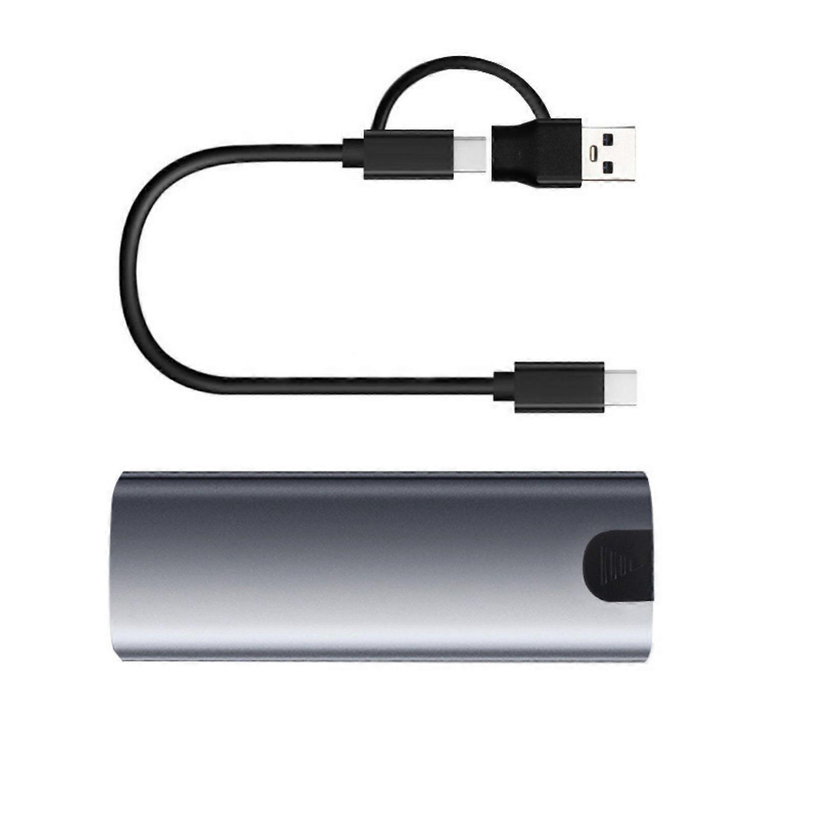 M.2 Solid Drive NVME to USB 3.1 Aluminum Alloy Case for 2230/2242/2260/2280 Supports M-Key B-Key B+M Key Multicolor