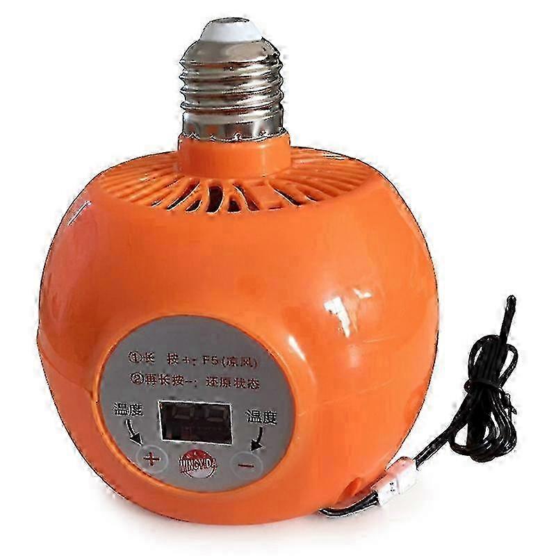 w Breeding Brooding Insulation Lamp Heating Lamp Chicken Piglet Heating Warm Bulb Waterproof Temperature Control Heater