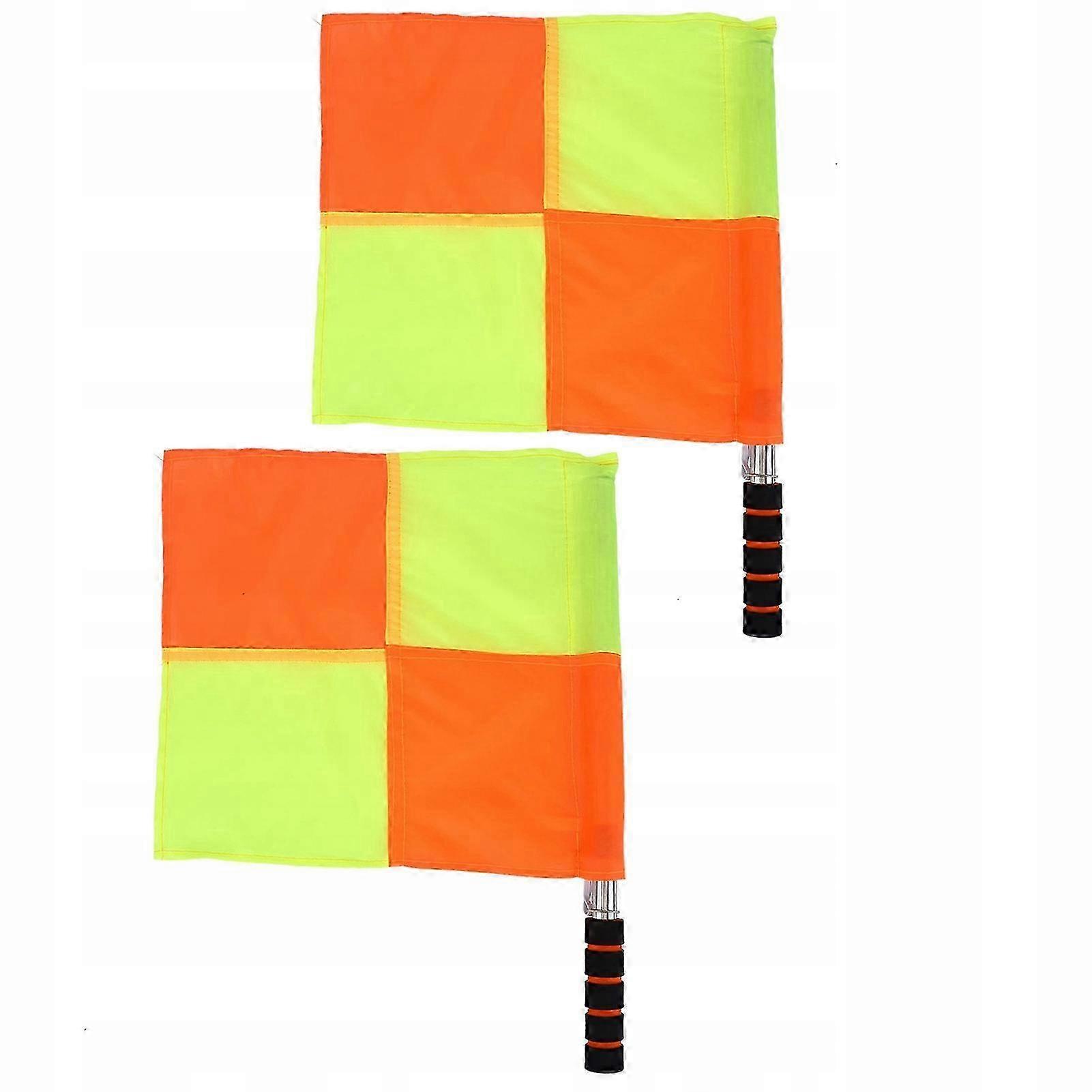 Set Of 2pcs Referee Flags For Judge