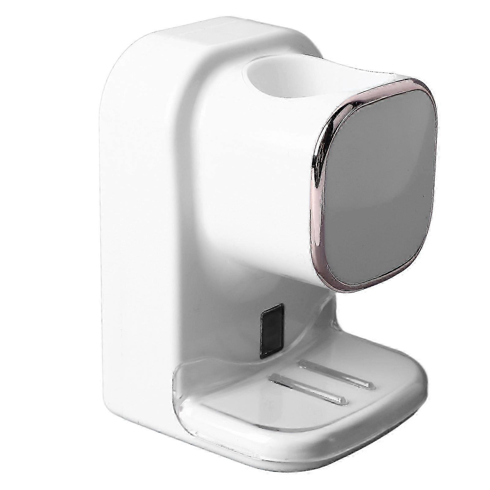 Automatic Toothpaste Dispenser USB Powered Wall Mount 8x12cm White