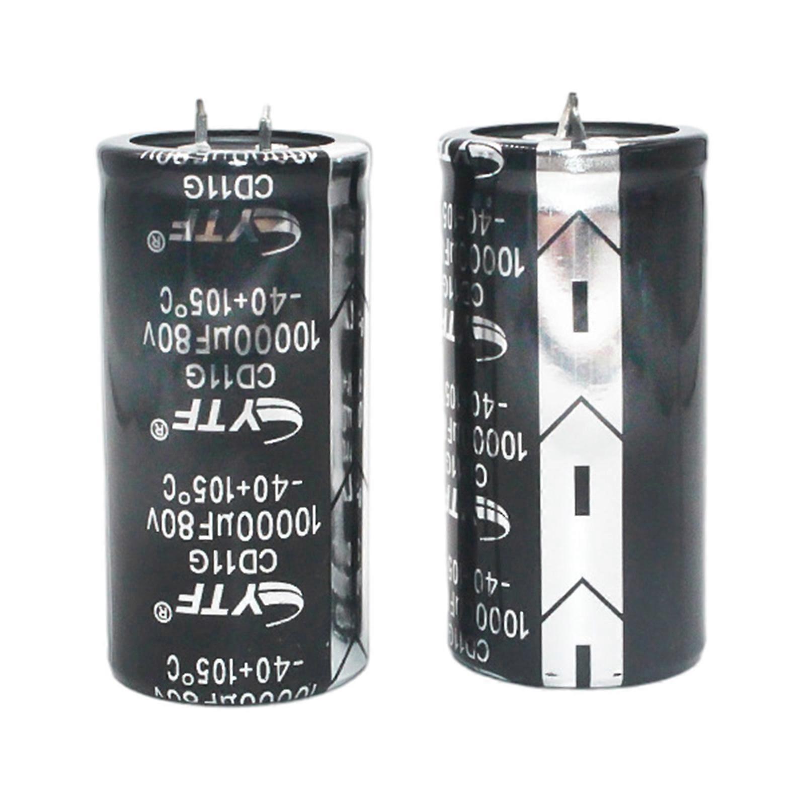 Efficient 80V10000UF Aluminum Electrolytic Capacitors Enhancing Power Supply Efficiency  for Improved Electronic Devices Multicolor