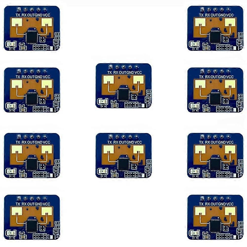 10pcs 24G MmWave HLK-LD2410C Human Presence Radar Sensor Motion Detection Module
