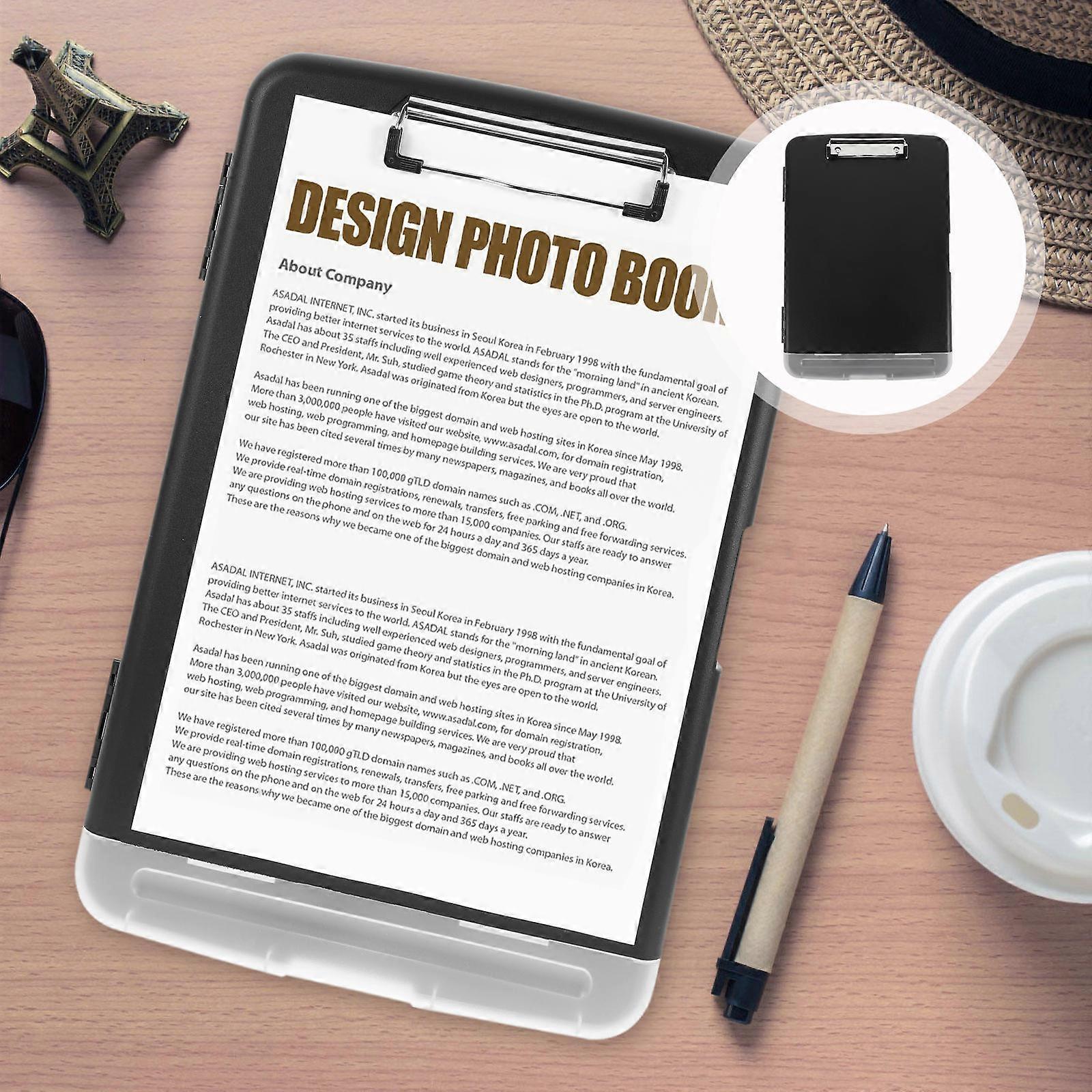 Clipboard with Storage Nursing Clipboard High Capacity Storage Clipboard Folder