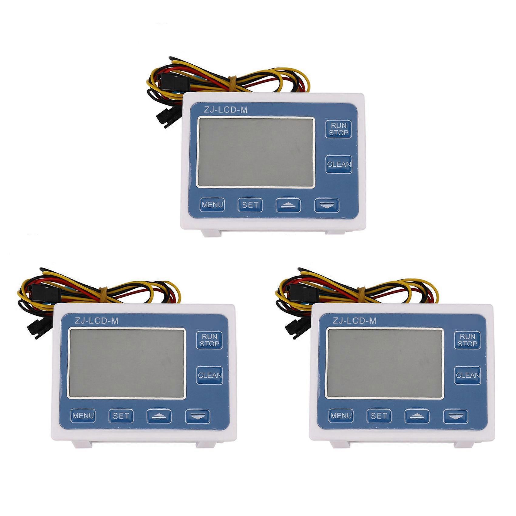 3X Control Flow Sensor Meter Lcd Display Zj-Lcd-M Screen for Flow Sensor Flow