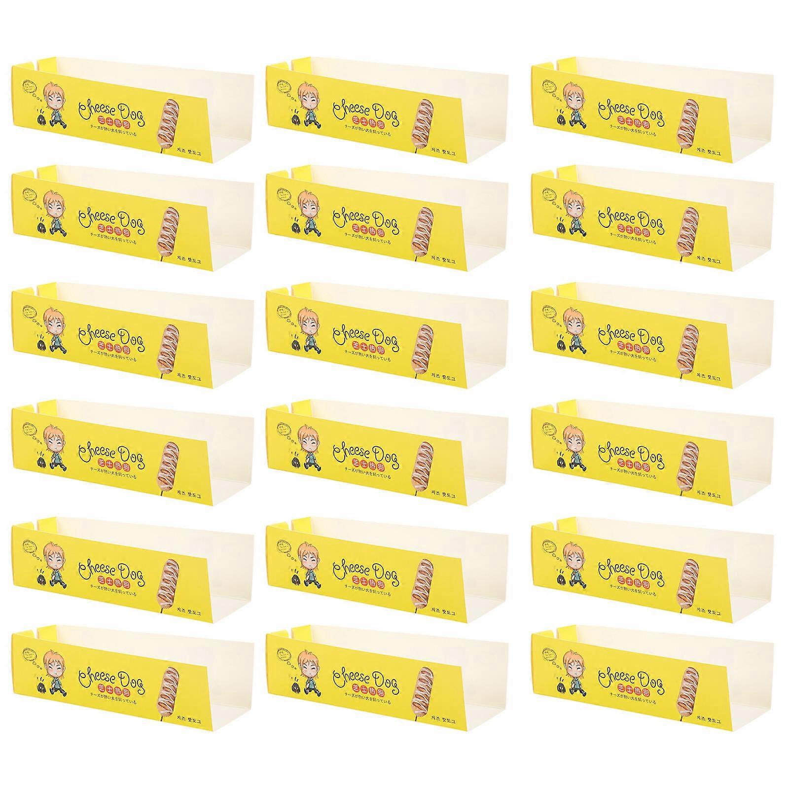 Hot Dogs Paper for Storage 100Pcs