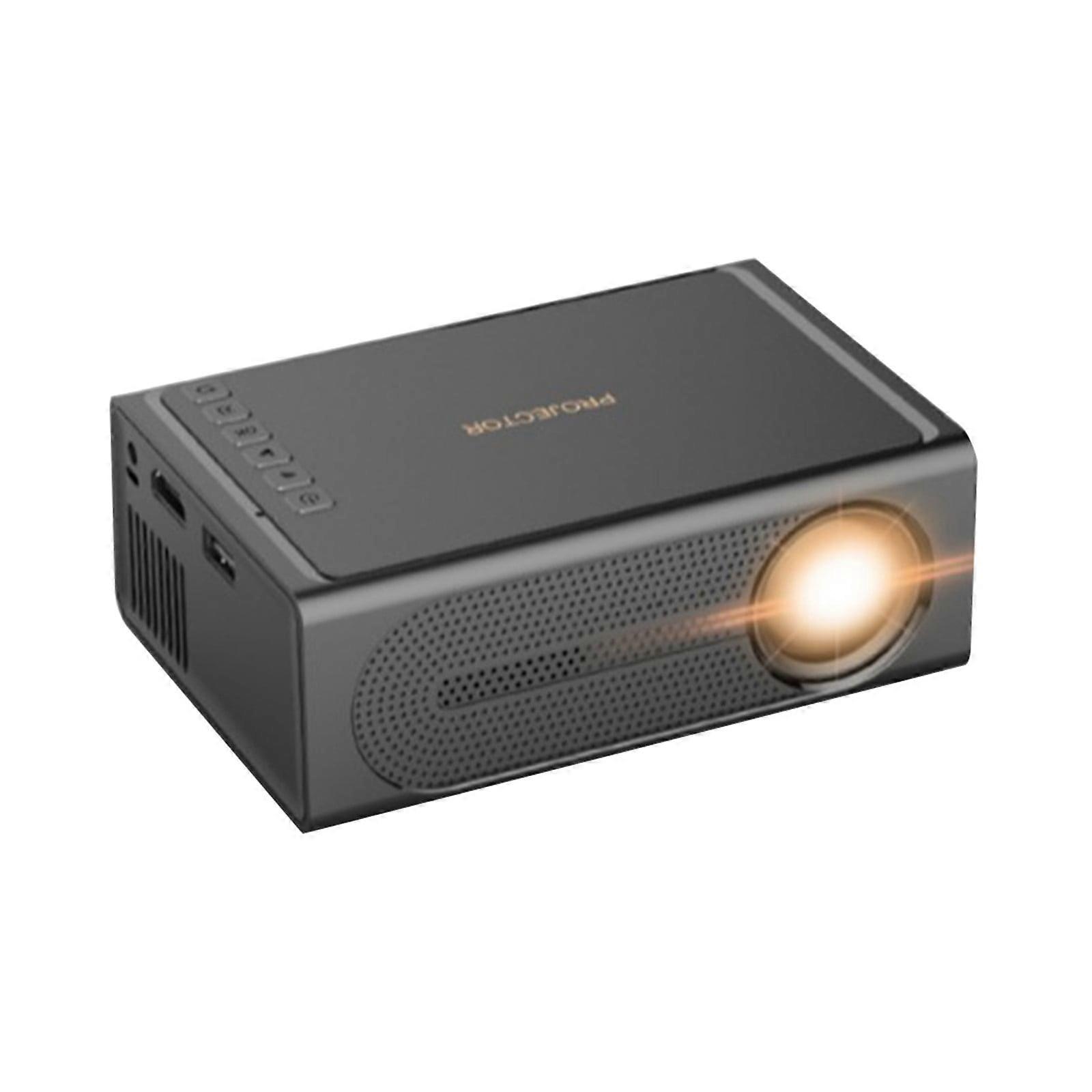 VALSEEL Mini Projector New M200 Portable Mini Projector LED Mobile Phone, Home Wired Phone, Same Screen Support for 1080p Electronics