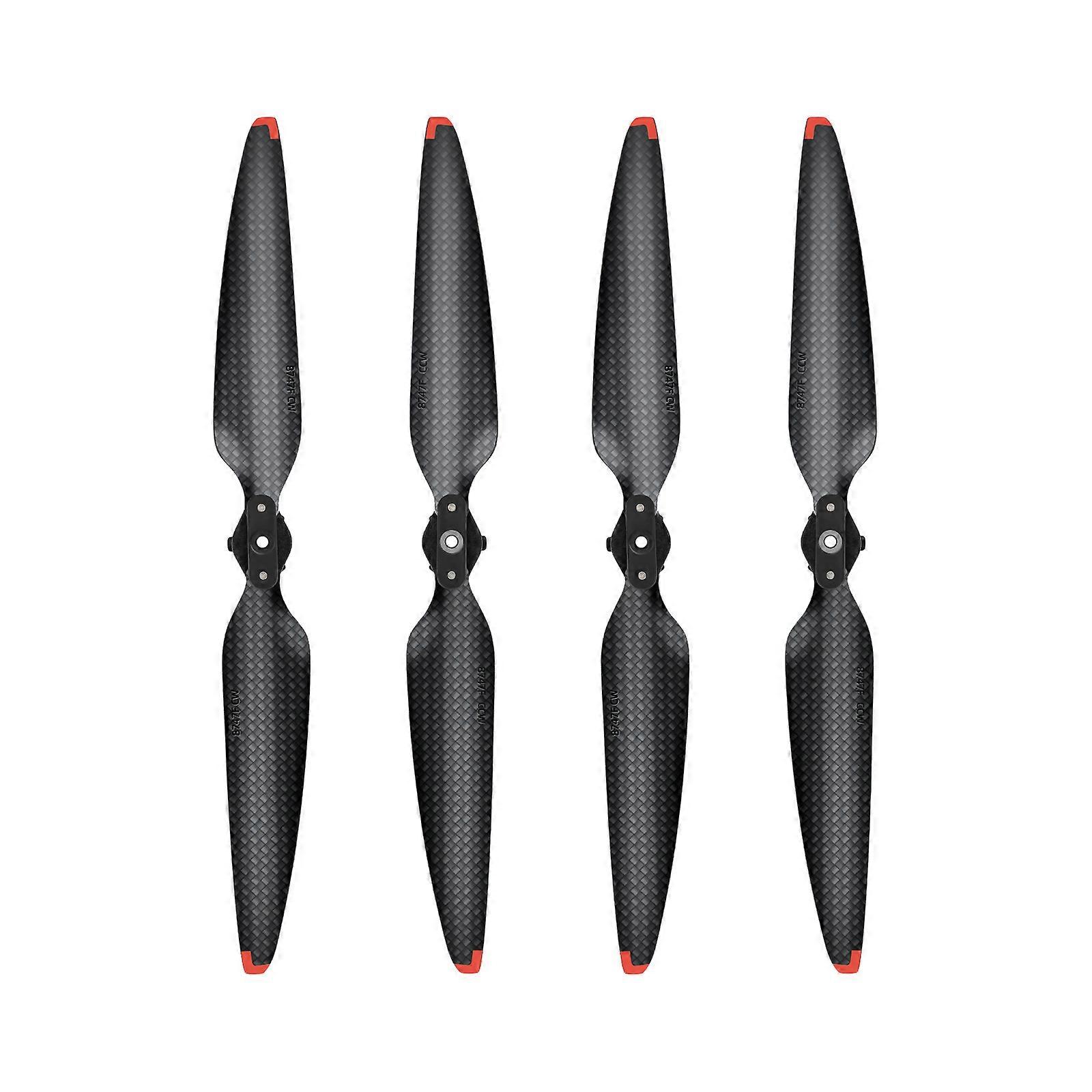 Lightweight Carbon Fiber Propellers Durable & Long Lasting Designs Propellers Drones Propellers 1/2 Pair for Air 3 Multicolor