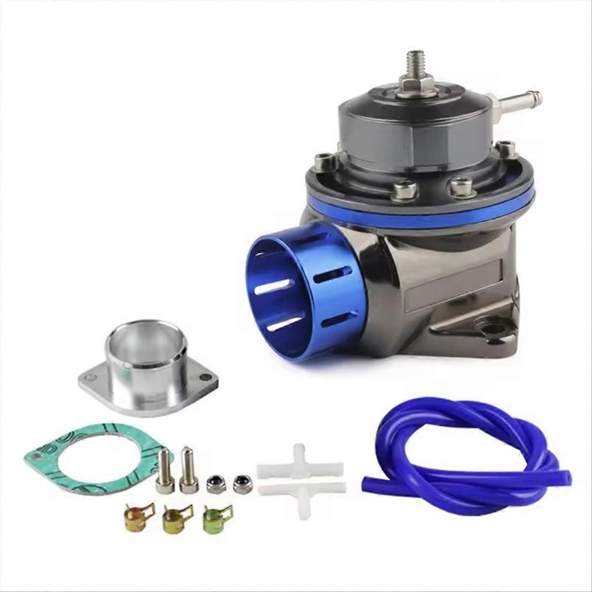 Turbo Relief Valve Kit Intercooler Wastegate Exhaust Valve Blue