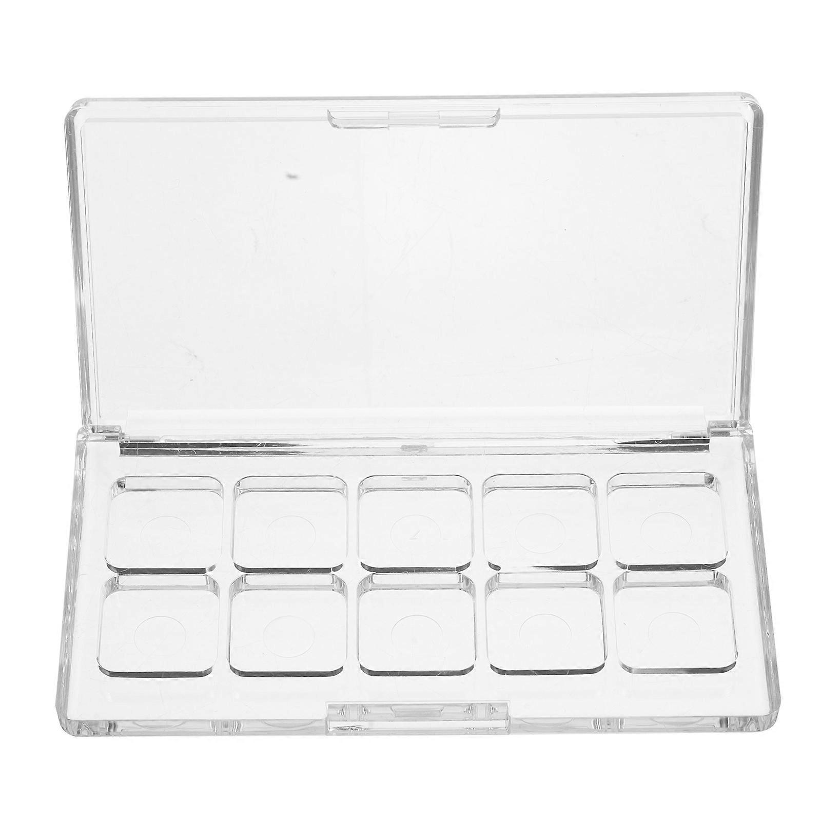 Transparent Refillable Makeup Palette for Eyeshadow Storage Seal