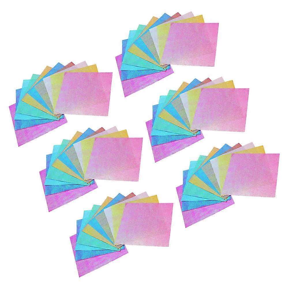 Flashing Handmade Shimmering Paper for Handwork 200 Sheets of Craft