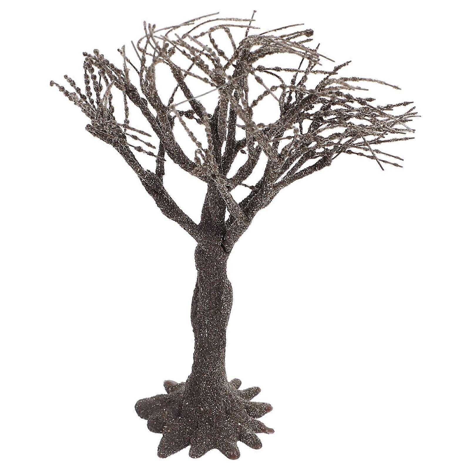 Apple Tree Model Miniature Tree Ornament for Decoration