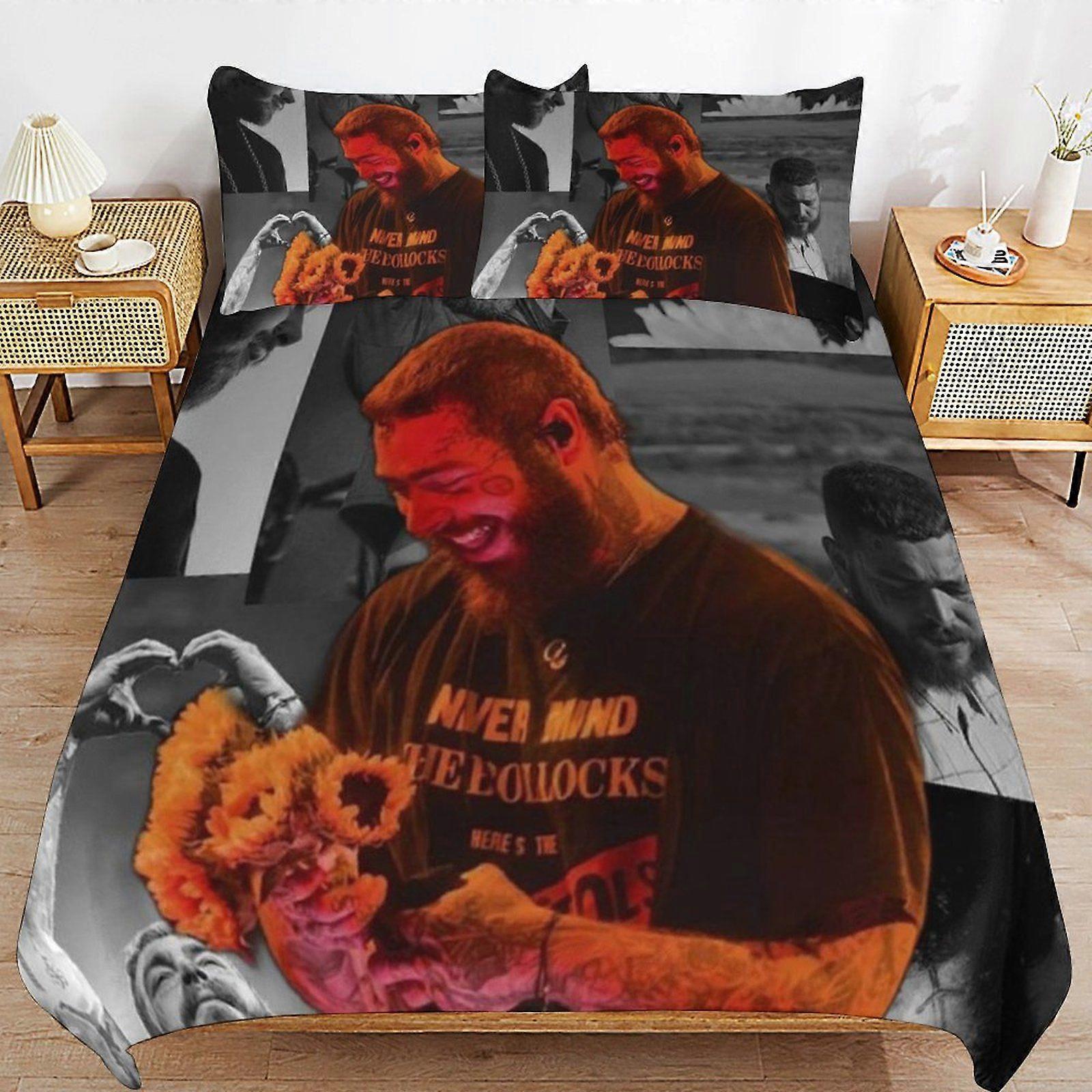 Seturi de pilotă Post Malone Cozy Feel Structure Light Touch Respirabil Rest Pack