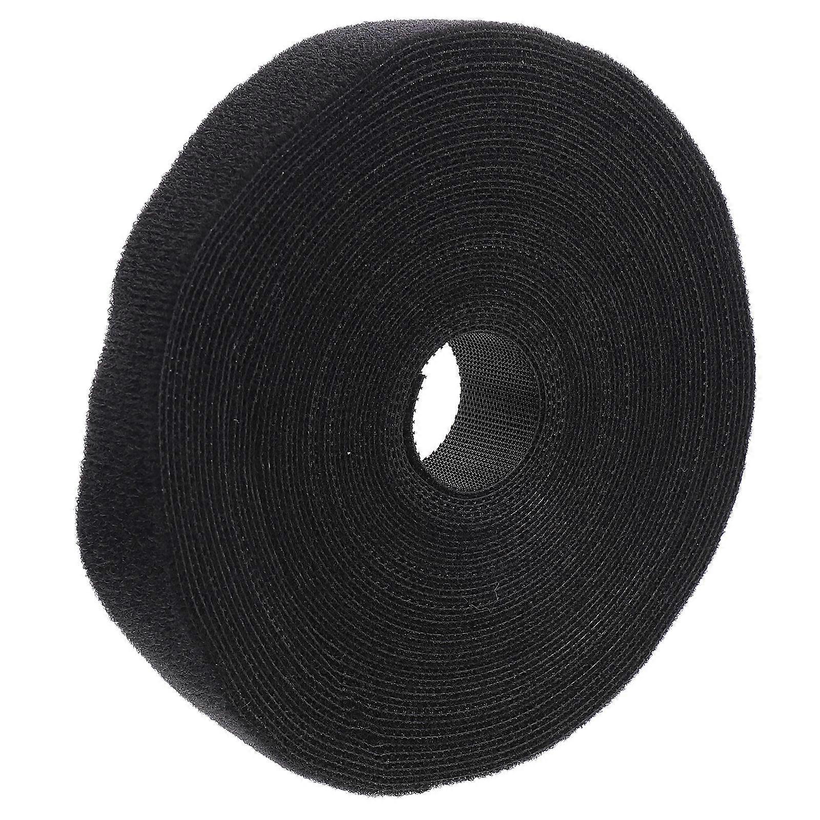 Practical Cord Organizer Straps Suitable For Studio Setup In Black Designed For Tidy Cables With 2 Rolls