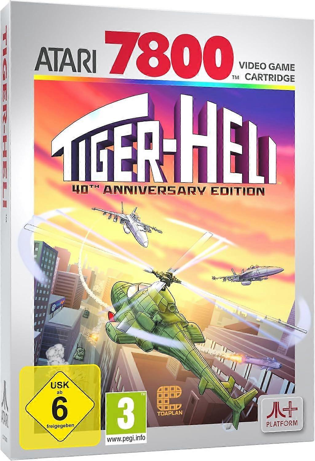 Tiger Heli Video Game Cartridge