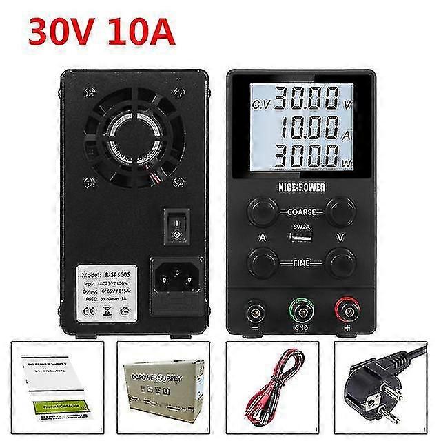 Usb Adjustable Dc Laboratory 30v 10a Lab Bench Power Supply Adjustable 60v5a Voltage Regulator Stabilizer Switching Power Supply